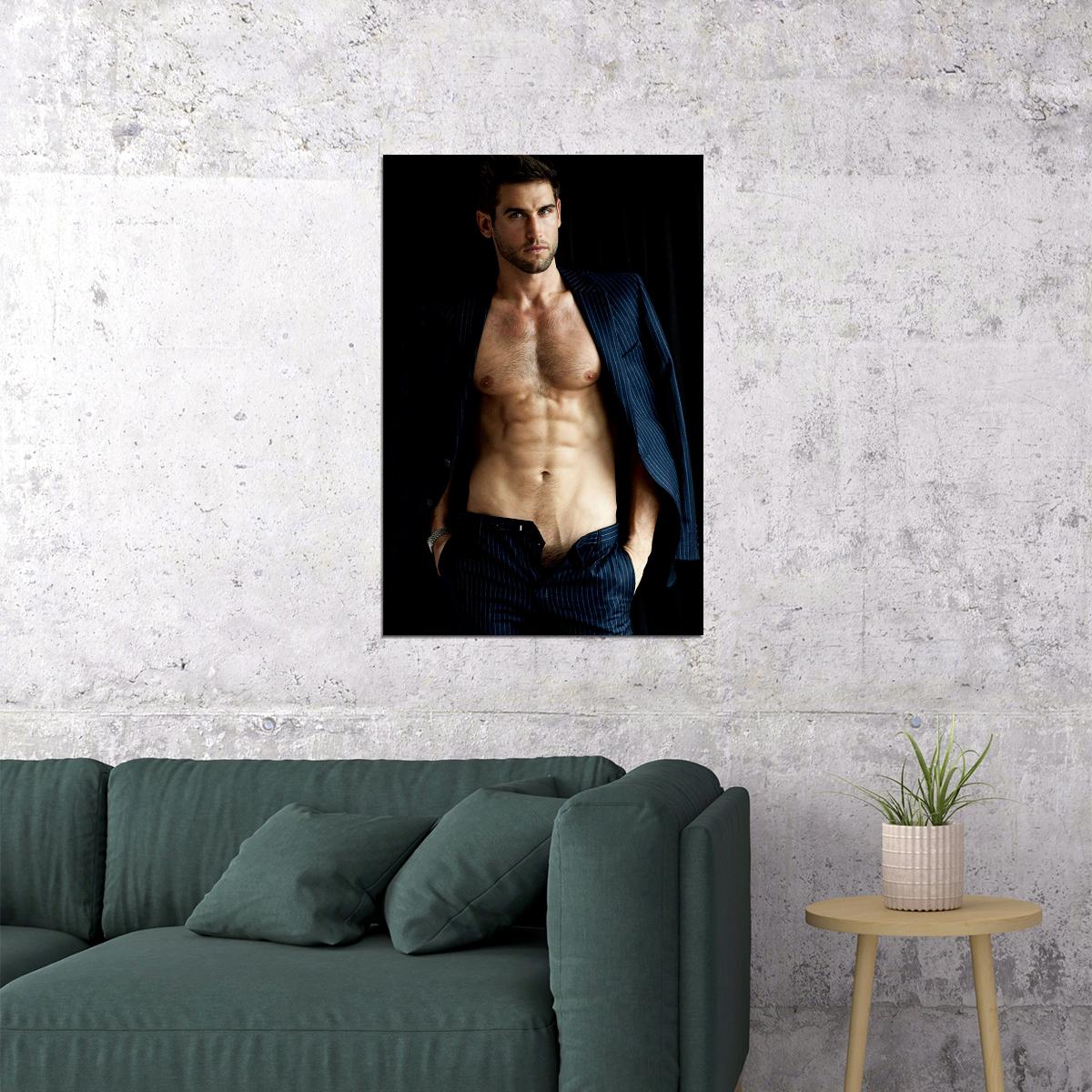 Men Of Irene Marie Sexy Male Model Poster Wall Art Print Home Wall Decor