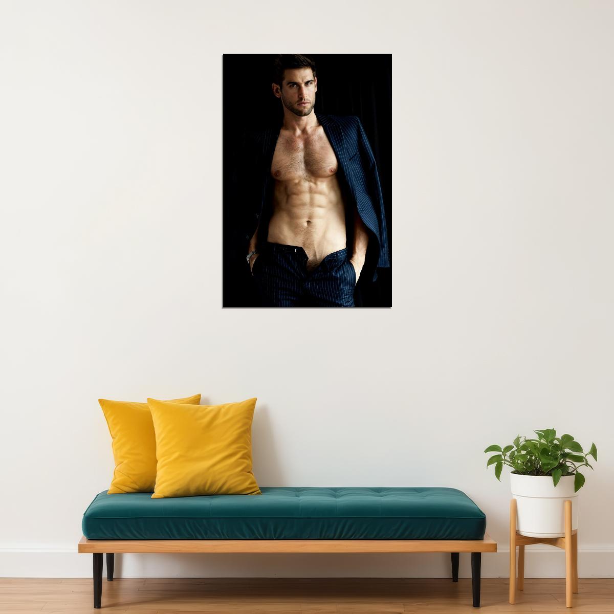 Men Of Irene Marie Sexy Male Model Poster Wall Art Print Home Wall Decor