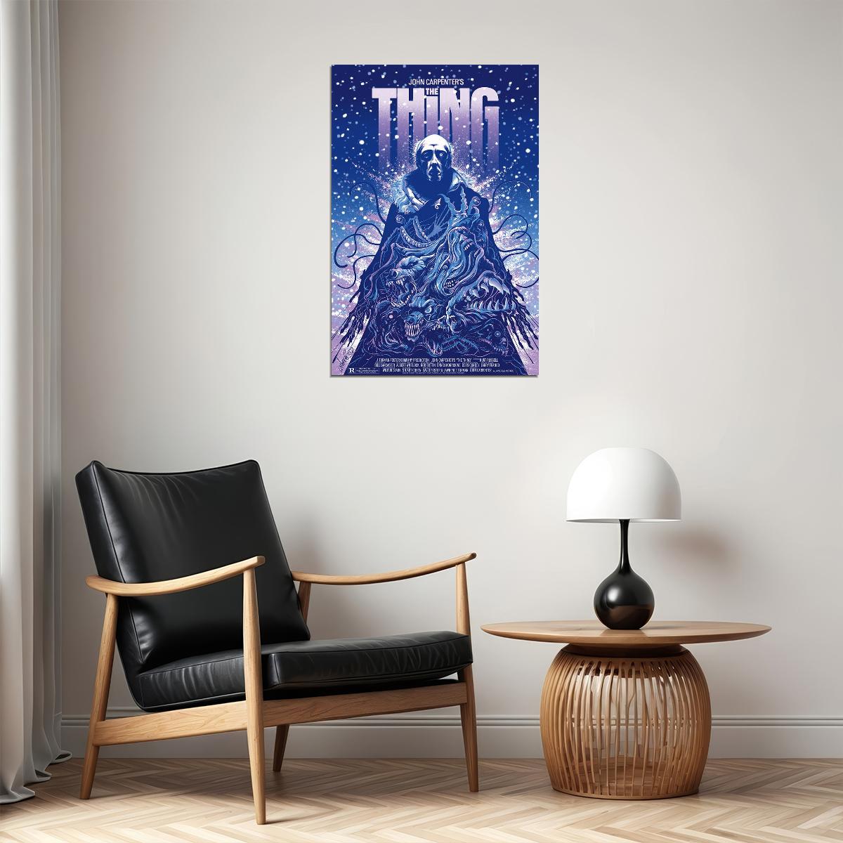 The Thing 1982 Classic Movie John Carpenter Poster Wall Art Print Home Wall Decor