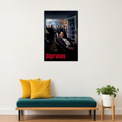 Sopranos Movie Tv Show Drama Crime Poster Wall Art Print Home Wall Decor