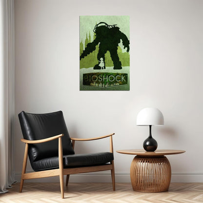 Bioshock Rpg Video Game Adventure Poster Wall Art Print Home Wall Decor