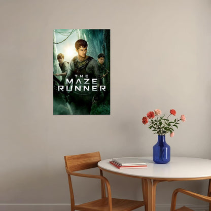 The Maze Runner Movie Dylan O'brien Mystery Poster Wall Art Print Home Wall Decor