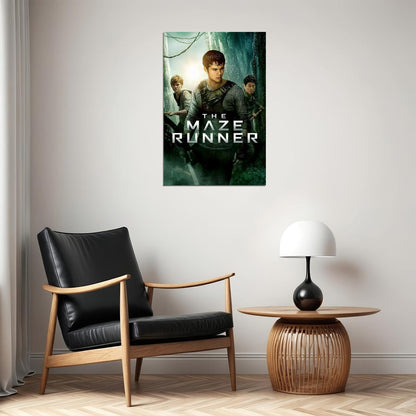 The Maze Runner Movie Dylan O'brien Mystery Poster Wall Art Print Home Wall Decor