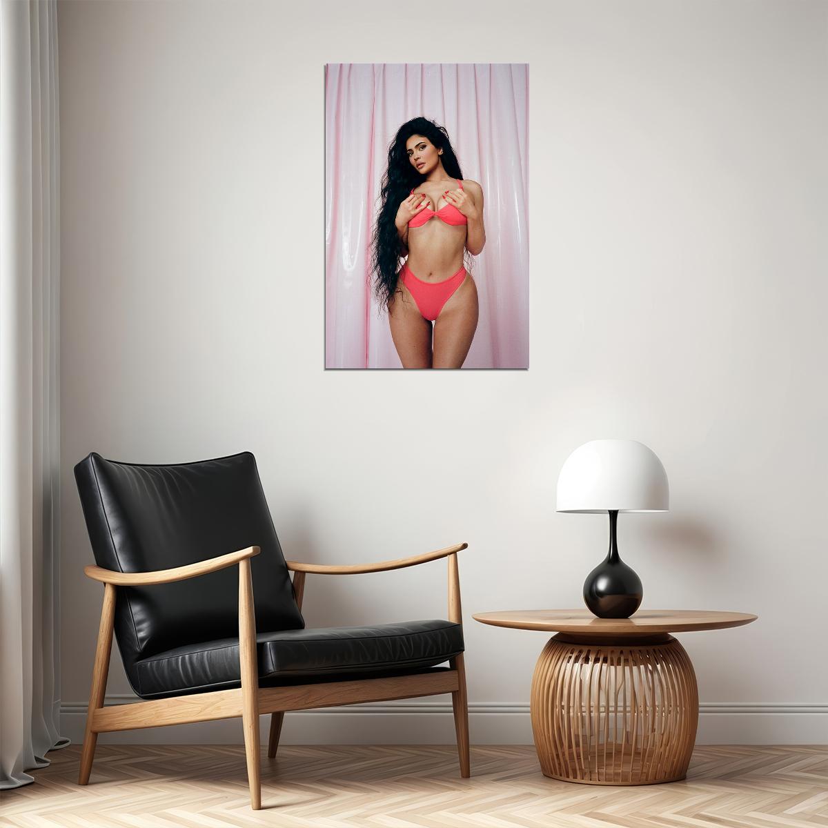 Kylie Jenner Sexy Actress Fashion Dancer Model Poster Wall Art Print Home Wall Decor