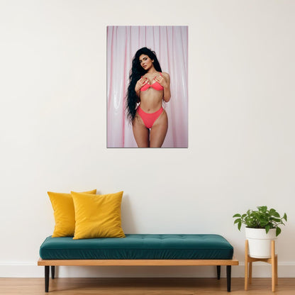 Kylie Jenner Sexy Actress Fashion Dancer Model Poster Wall Art Print Home Wall Decor