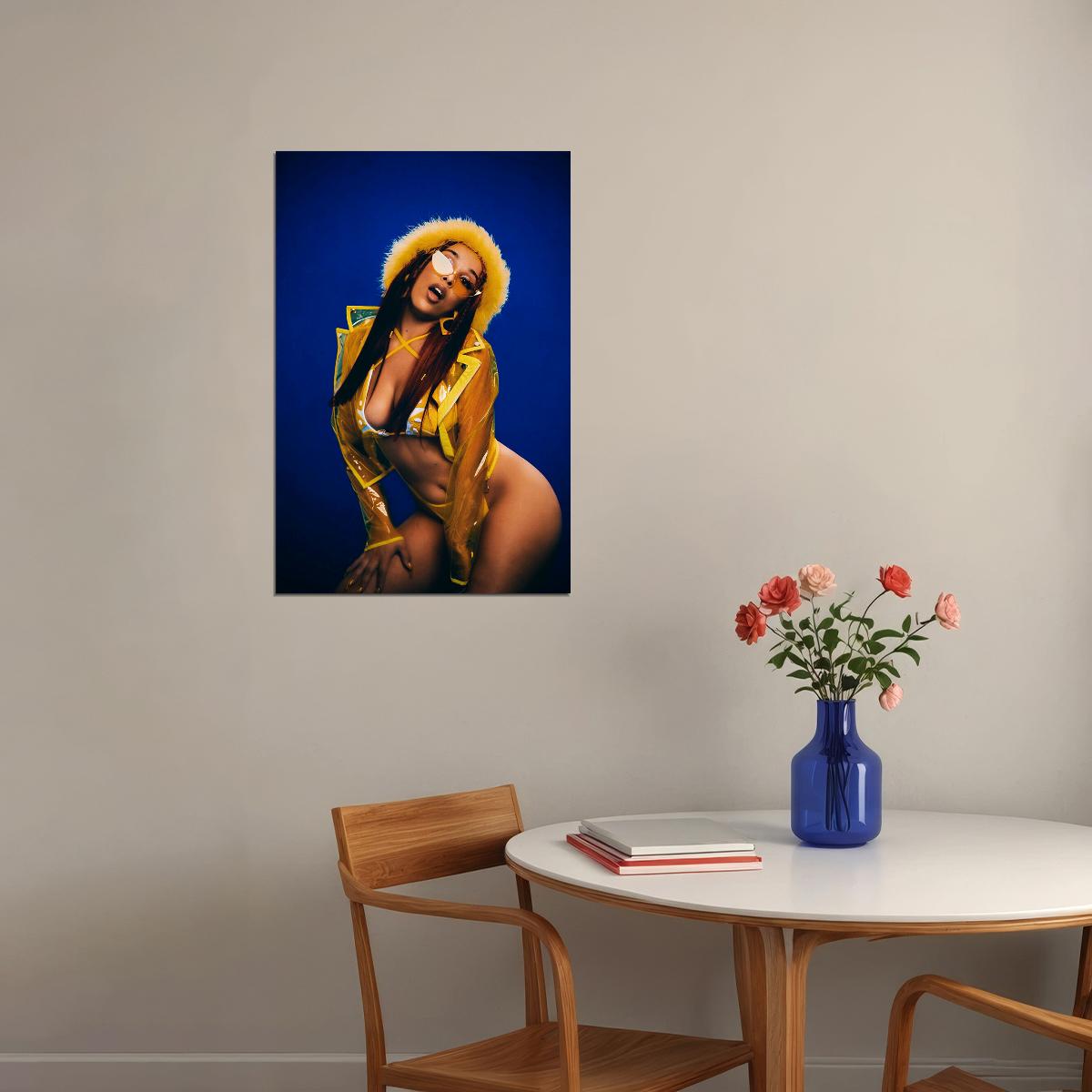 Doja Cat Hip Hop Rap Sexy Singer Star Producer Poster Wall Art Print Home Wall Decor