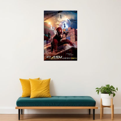 The Flash Season 4 2 Tv Series Shows Superhero Drama Poster Wall Art Print Home Wall Decor