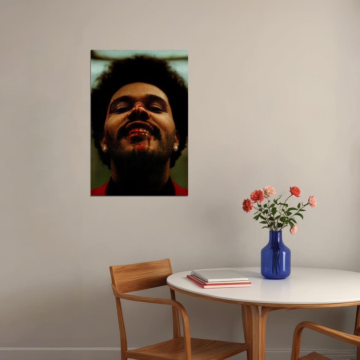 The Weeknd Album After Hours Deluxe Singer Poster Wall Art Print Home Wall Decor