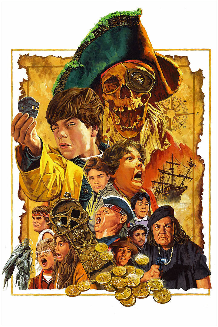 Hot The Goonies Classic Movie Poster Wall Art Print Home Wall Decor