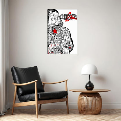 Lil Wayne Dedication 6 Reloaded Mixtape Rap Album Singer Poster Wall Art Print Home Wall Decor