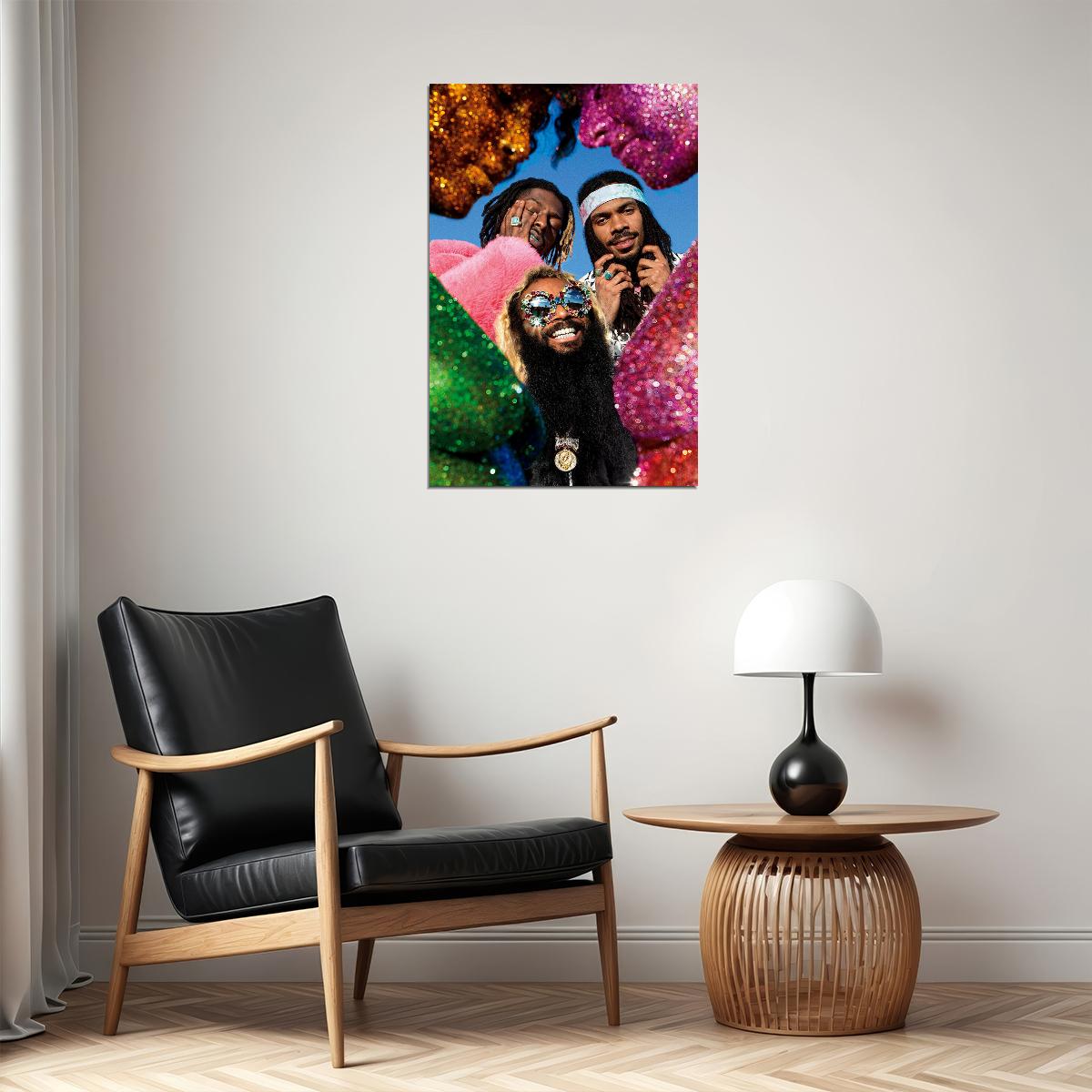 Flatbush Zombies Vacation In Hell 2020 Rap Album Singer Poster Wall Art Print Home Wall Decor