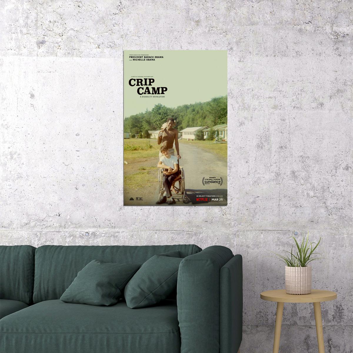 Crip Camp Movie 2020 Documentary History Poster Wall Art Print Home Wall Decor