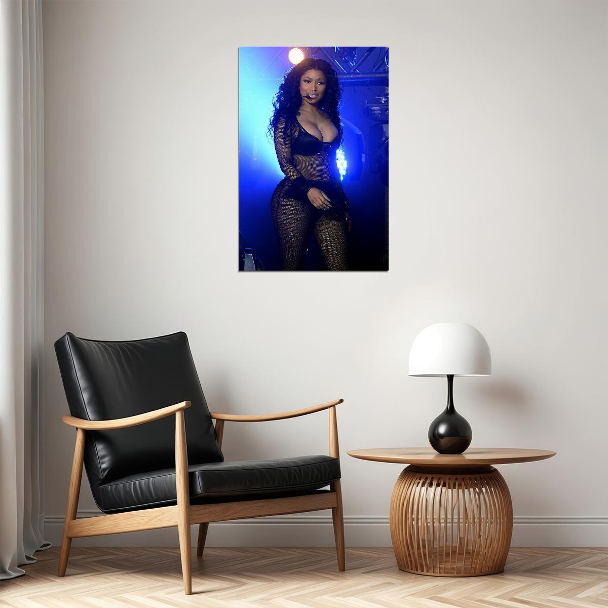 Nicki Minaj Hip Hop Rap Singer Songwriter Music Poster Wall Art Print Home Wall Decor