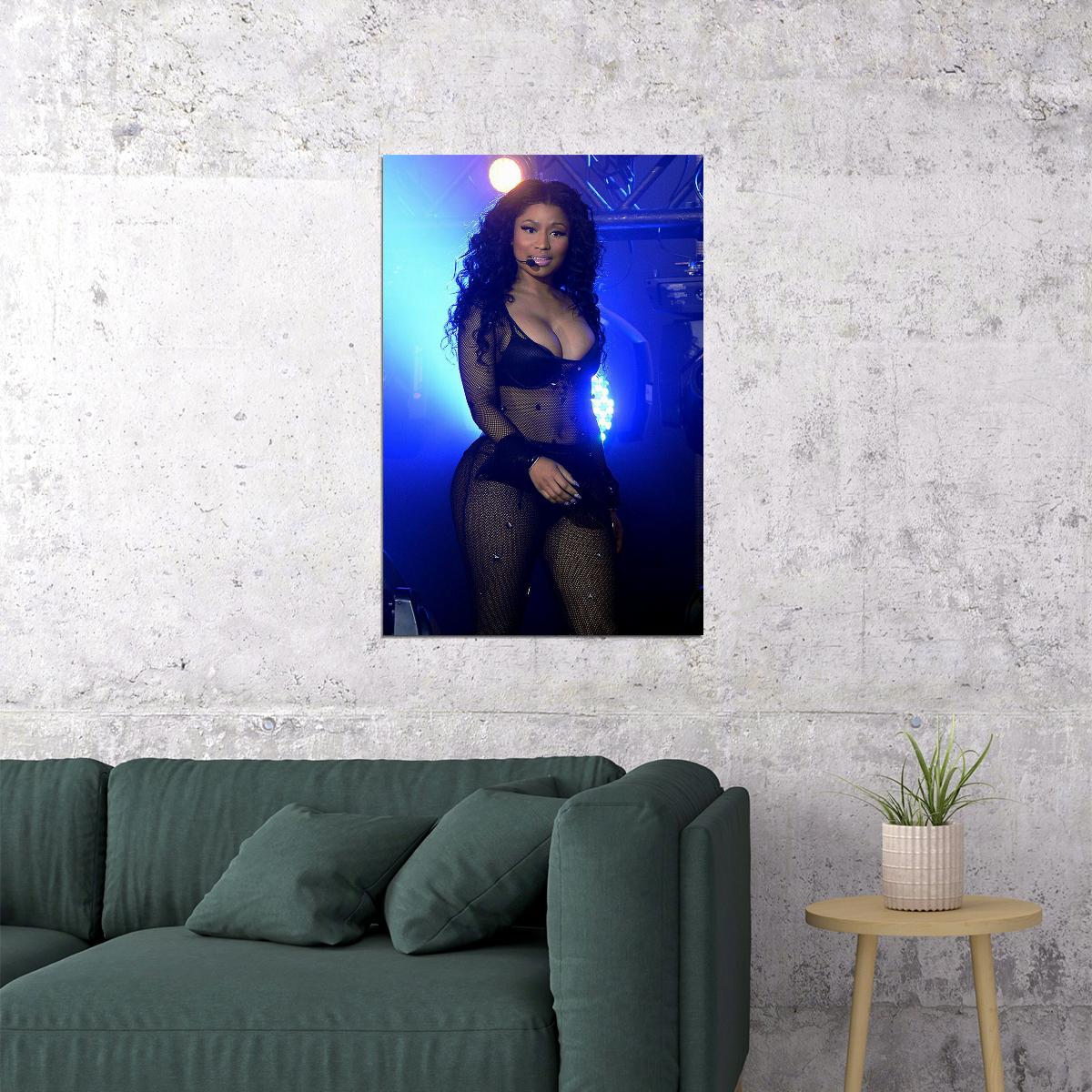 Nicki Minaj Hip Hop Rap Singer Songwriter Music Poster Wall Art Print Home Wall Decor