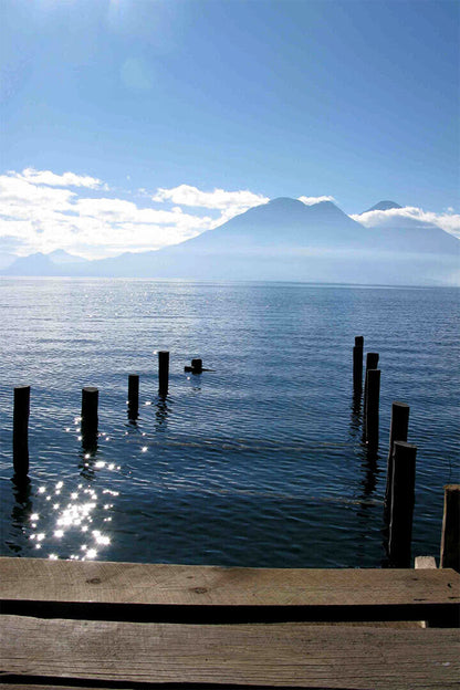 Lago De Atitlan In The Guatemala Highlands Sea Poster Wall Art Print Home Wall Decor