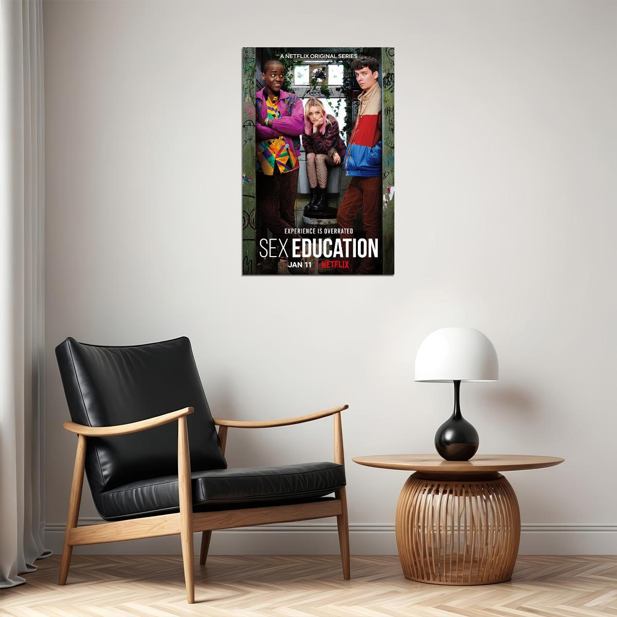 Sex Education Movie Comedy Drama Poster Wall Art Print Home Wall Decor