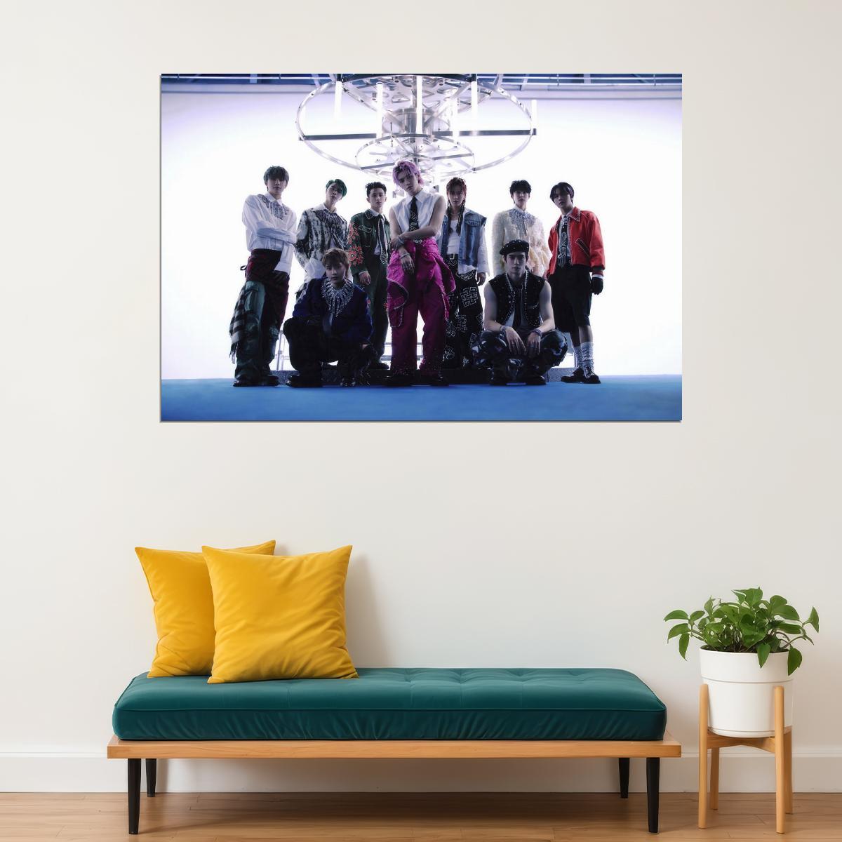 NCT 127 Fact Check Album Group Photo Kpop Boy Band Poster Fact Check MV Teaser Photo Kpop Photocard Collectible Viral Cyberpunk Fashion Wall Art