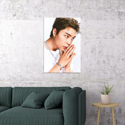 NCT 127 Johnny Kpop Boy Band Poster Walk Walking Club 127 Photo Y2K Aesthetic Streetwear Kpop Idol Fashion Print Trendy Kpop Photocard Wall Art