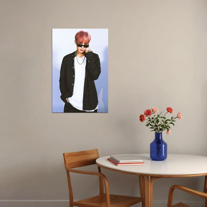 NCT 127 Jungwoo Kpop Boy Band Poster Walk Walking Club 127 Teaser Photo Y2K Aesthetic Streetwear Kpop Idol Fashion Print Trendy Kpop Photocard Style Wall Art