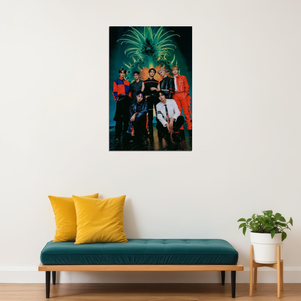 NCT Dream Iconic Group Teaser Poster Kpop Boy Band Photo in Y2K Aesthetic Photocard Collectible Style Trendy Wall Art for Kpop Fans