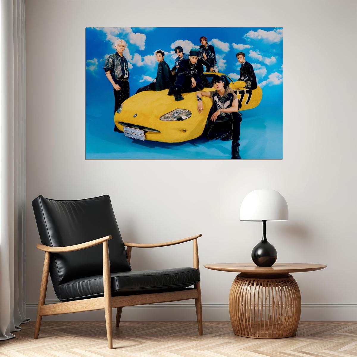 NCT Dream Kpop Boy Band Poster Collectible Group Concept Photo Trendy Summer Vibes Aesthetic Wall Art Photocard Style Decor