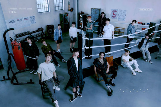 Seventeen FML Photo Music Poster KPop Aesthetic Kpop Male Boys Group Boy Band Trendy Photocard Style Wall Decor for Kpop Fans