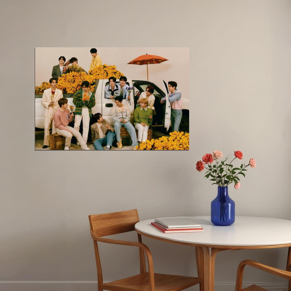 Seventeen Your Choice Photo Music Poster KPop Aesthetic Kpop Male Boys Group Boy Band Trendy Photocard Style Wall Decor for Kpop Fans