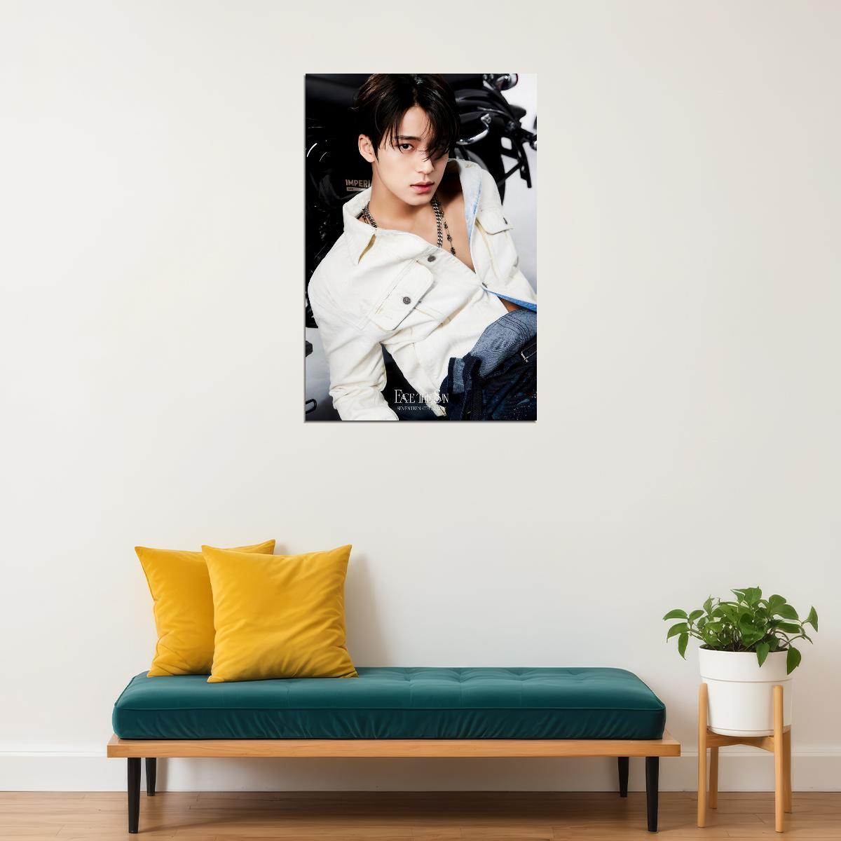 MINGYU SEVENTEEN FACE THE SUN Album Concept Photo Music Poster KPop Aesthetic Kpop Male Boys Group Boy Band