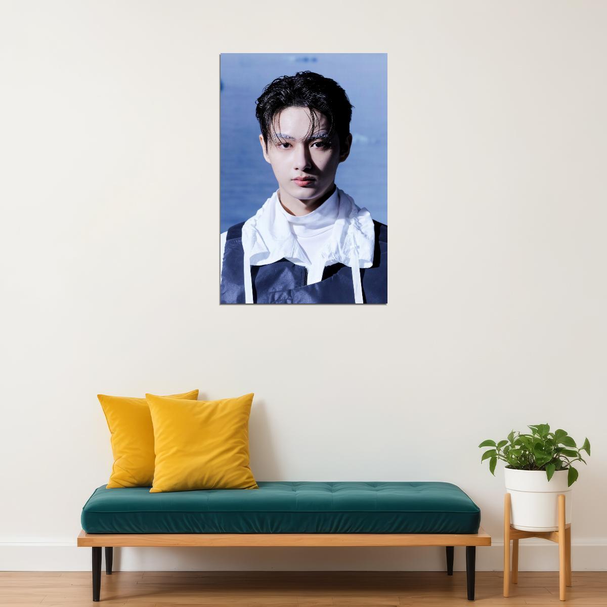 JUN Seventeen SECTOR 17 Concept Photo Music Poster KPop Aesthetic Kpop Male Boys Group Boy Band Trendy Photocard Style for Kpop Fans