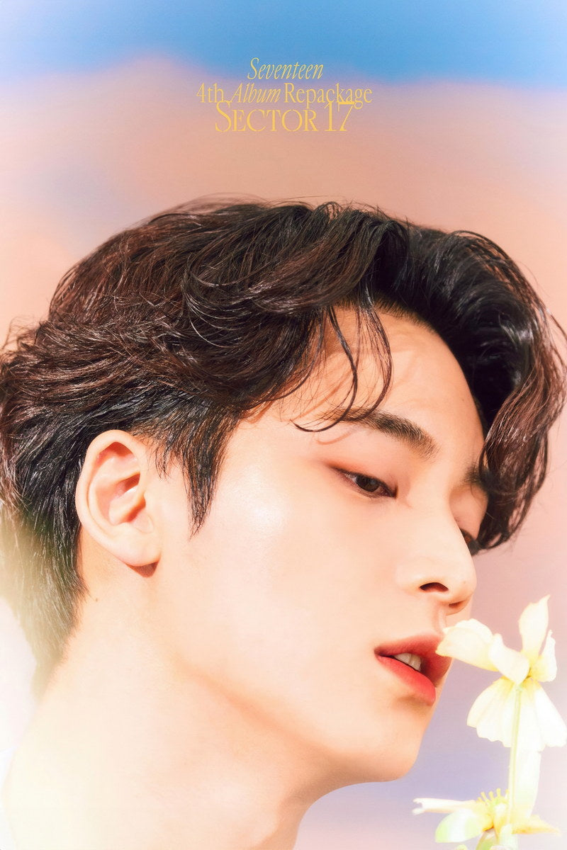 MINGYU Seventeen SECTOR 17 Concept Photo Music Poster KPop Aesthetic Kpop Male Boys Group Boy Band Trendy Photocard Style for Kpop Fans