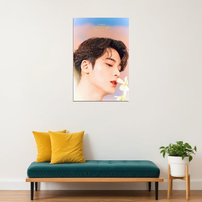 MINGYU Seventeen SECTOR 17 Concept Photo Music Poster KPop Aesthetic Kpop Male Boys Group Boy Band Trendy Photocard Style for Kpop Fans