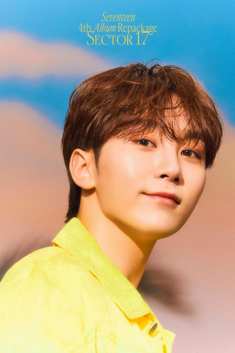 SEUNGKWAN Seventeen SECTOR 17 Concept Photo Music Poster KPop Aesthetic Kpop Male Boys Group Boy Band Trendy Photocard Style for Kpop Fans