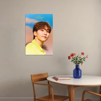 SEUNGKWAN Seventeen SECTOR 17 Concept Photo Music Poster KPop Aesthetic Kpop Male Boys Group Boy Band Trendy Photocard Style for Kpop Fans