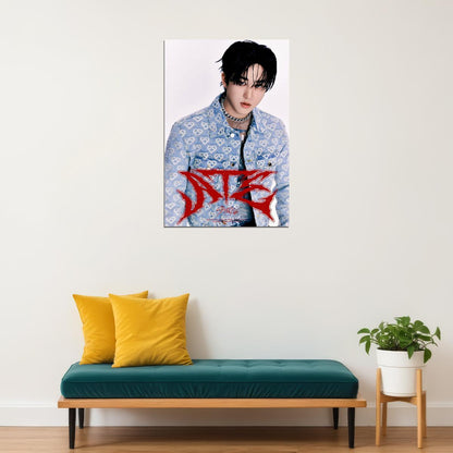 Stray Kids SKZ Changbin ATE Album Concept Photo Kpop Boy Band Poster Photocard Style Cyberpunk Fashion Viral Collectible Kpop Idol Wall Art