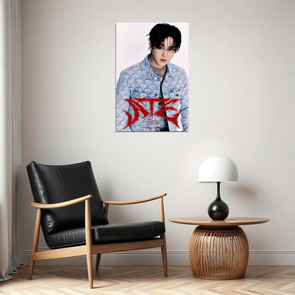 Stray Kids SKZ Changbin ATE Album Concept Photo Kpop Boy Band Poster Photocard Style Cyberpunk Fashion Viral Collectible Kpop Idol Wall Art