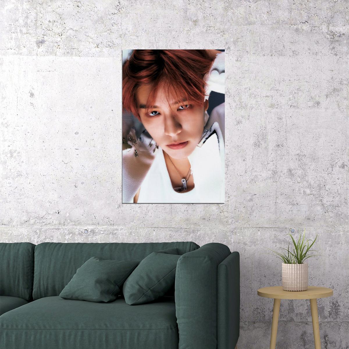 Stray Kids SKZ Seungmin ROCKSTAR Concept Photo Music Poster Korean Idol Grunge Fashion Photocard Style Print Trendy Kpop Boy Band Wall Art Retro Rockstar Aesthetic