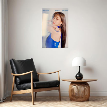 TWICE Jihyo ZONE Concept Photo Music Poster K-Pop Aesthetic Kpop Female Girl Group Korean Fashion Idol Wall Art Print