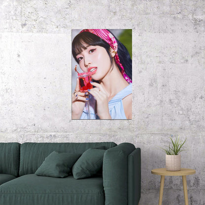 TWICE Momo Taste of Love Album Teaser Photo Kpop Poster Summer Wall Art Bar Decor Cafe Print Kpop Female Girl Group Korean Fashion Idol