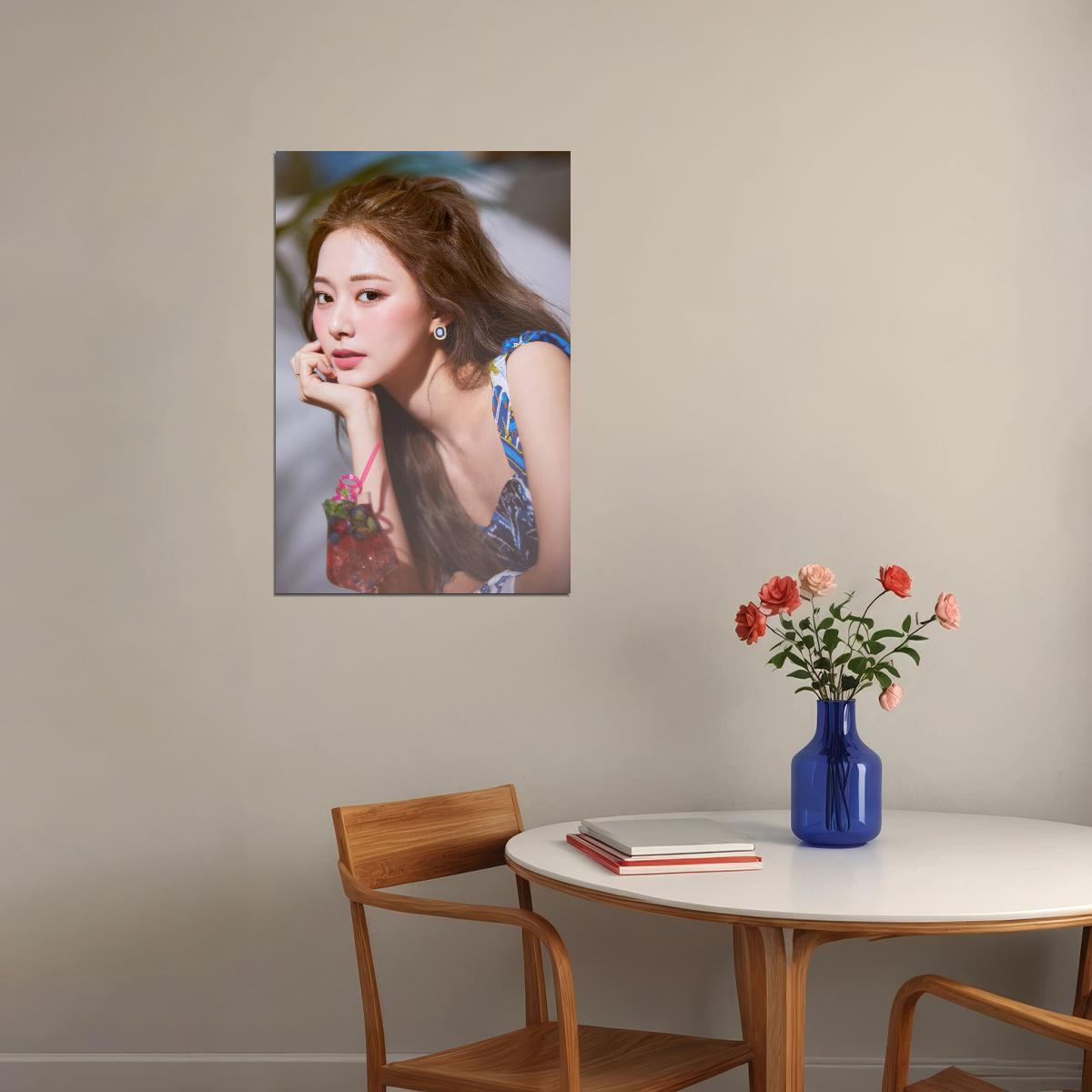 TWICE Tzuyu Taste of Love Album Teaser Photo Kpop Poster Summer Wall Art Bar Decor Cafe Print Kpop Female Girl Group Korean Fashion Idol