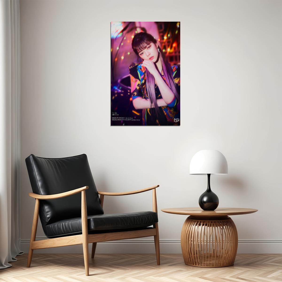 TWICE Jeongyeon Taste of Love Album Teaser Fallen Photo Kpop Poster Home Bar Wall Art Kpop Female Girl Group Korean Fashion Idol Bar Decor Cafe Print