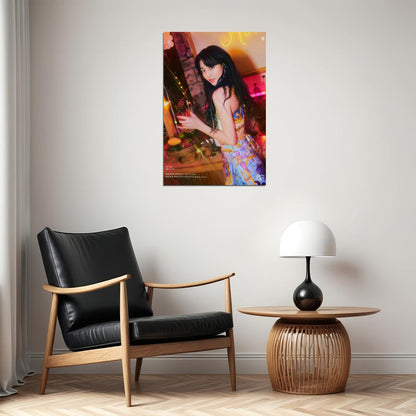 TWICE Jihyo Taste of Love Album Teaser Fallen Photo Kpop Poster Home Bar Wall Art Kpop Female Girl Group Korean Fashion Idol Bar Decor Cafe Print