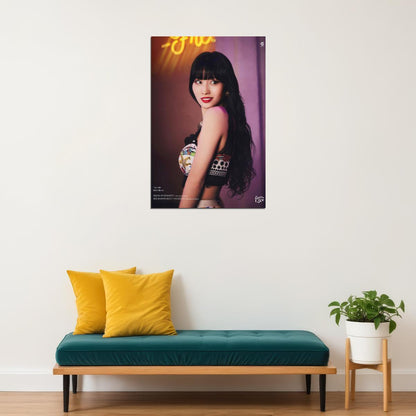 TWICE Momo Taste of Love Album Teaser Fallen Photo Kpop Poster Home Bar Wall Art Kpop Female Girl Group Korean Fashion Idol Bar Decor Cafe Print