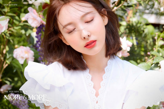 TWICE Nayeon MORE & MORE Album Concept Photo Poster Summer Wall Art Spring Garden Print Coquette Aesthetic Decor Female Girl Group Korean Fashion Idol