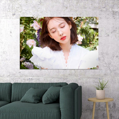 TWICE Nayeon MORE & MORE Album Concept Photo Poster Summer Wall Art Spring Garden Print Coquette Aesthetic Decor Female Girl Group Korean Fashion Idol