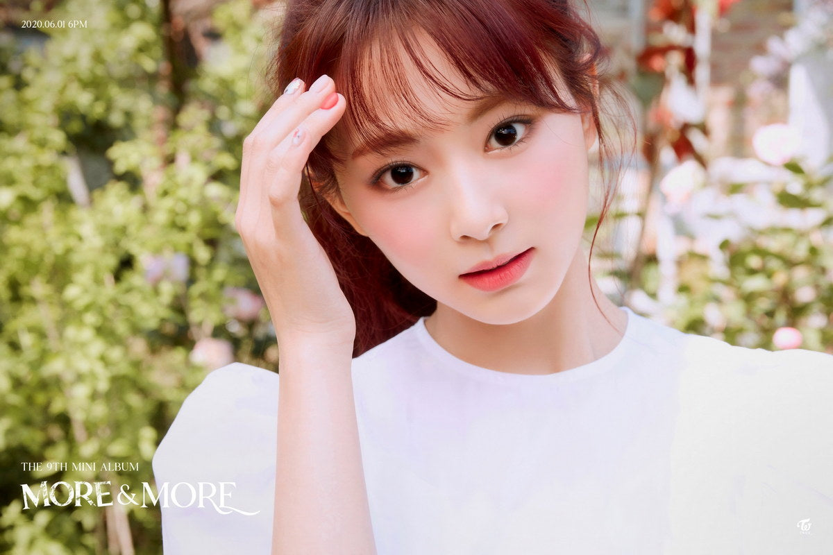 TWICE Tzuyu MORE & MORE Album Concept Photo Poster Summer Wall Art Spring Garden Print Coquette Aesthetic Decor Female Girl Group Korean Fashion Idol