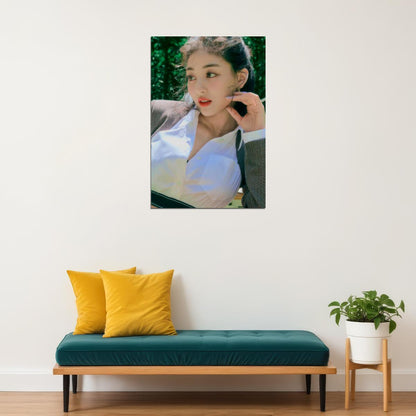 TWICE Jihyo BETWEEN 1&2 Album Concept Photo Summer Kpop Wall Art Y2k Retro Print Preppy Decor Aesthetic Kpop Wall Art Print For Living Room