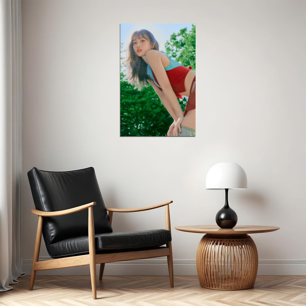 TWICE Momo BETWEEN 1&2 Album Concept Photo Summer Kpop Wall Art Y2k Retro Print Preppy Decor Aesthetic Kpop Wall Art Print For Living Room