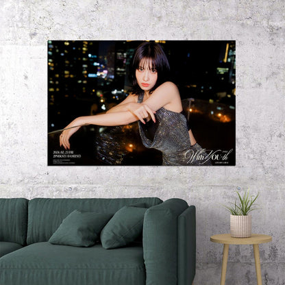 TWICE Momo With YOUth Album Concept Photo Music Poster K-Pop Aesthetic Kpop Female Girl Group Korean Fashion Idol Wall Art Print