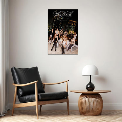 TWICE Nayeon Jeongyeon Momo Sana Jihyo Mina Dahyun Chaeyoung Tzuyu With YOUth Album Concept Group Photo Kpop Wall Art Print Music Poster K-Pop