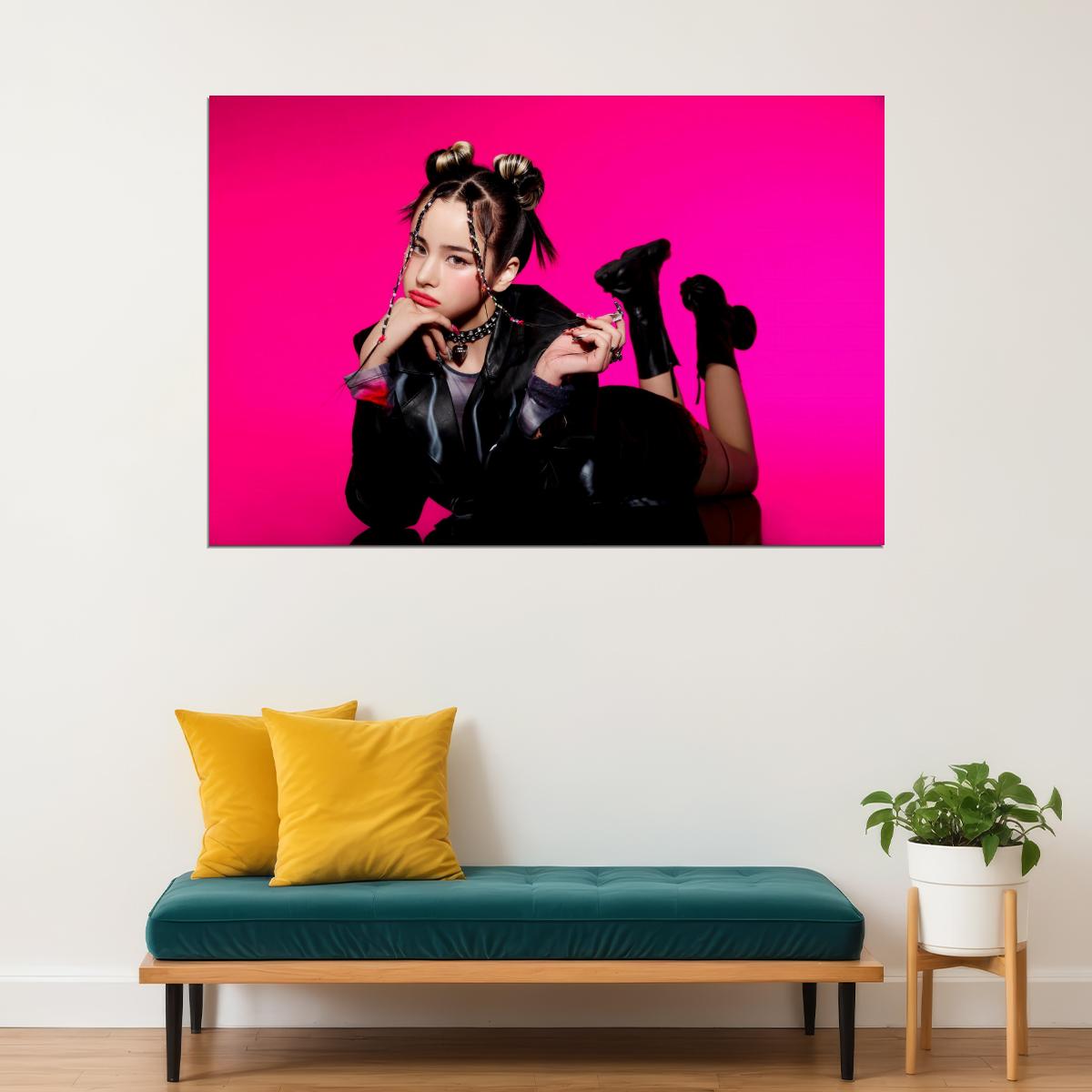 XG Harvey SHOOTING STAR Photo K-pop Music Poster Y2K Neo Futurism Aesthetic Female Cyber Kpop Idol Fashion Print Trendy Kpop Girl Group Wall Art